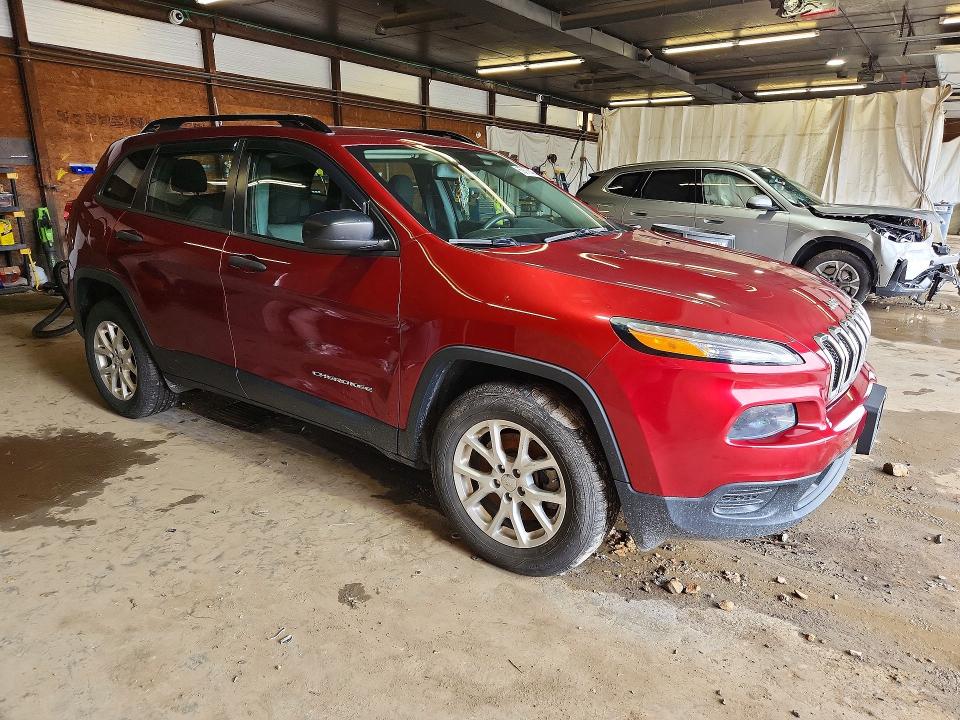 Продаж на аукціоні авто 2016 Jeep Cherokee, vin: 1C4PJMAB7GW109923, номер лоту: 62676356