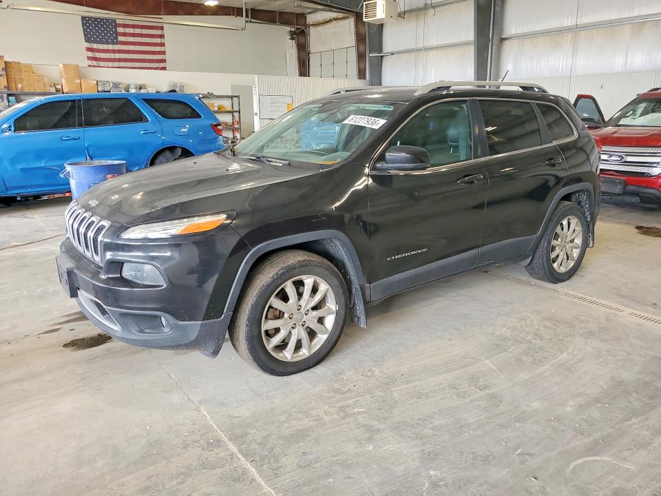 61227936 :رقم المزاد ، 1C4PJMDB5FW743015 vin ، 2015 Jeep Cherokee مزاد بيع