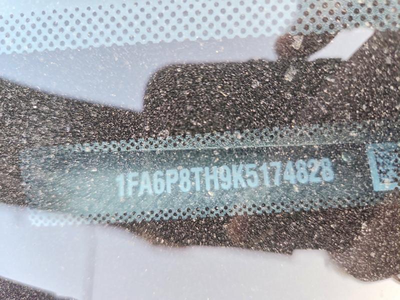 2019 Ford Mustang მანქანა იყიდება აუქციონზე, vin: 1FA6P8TH9K5174828, აუქციონის ნომერი: 62257966