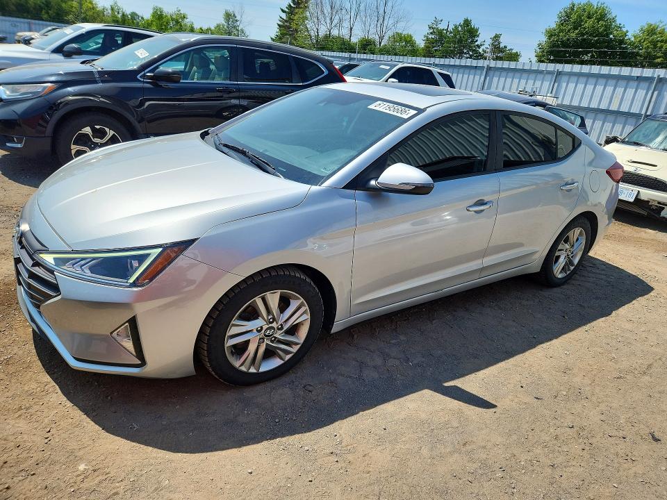 61195686 :رقم المزاد ، KMHD84LF5KU774379 vin ، 2019 Hyundai Elantra مزاد بيع