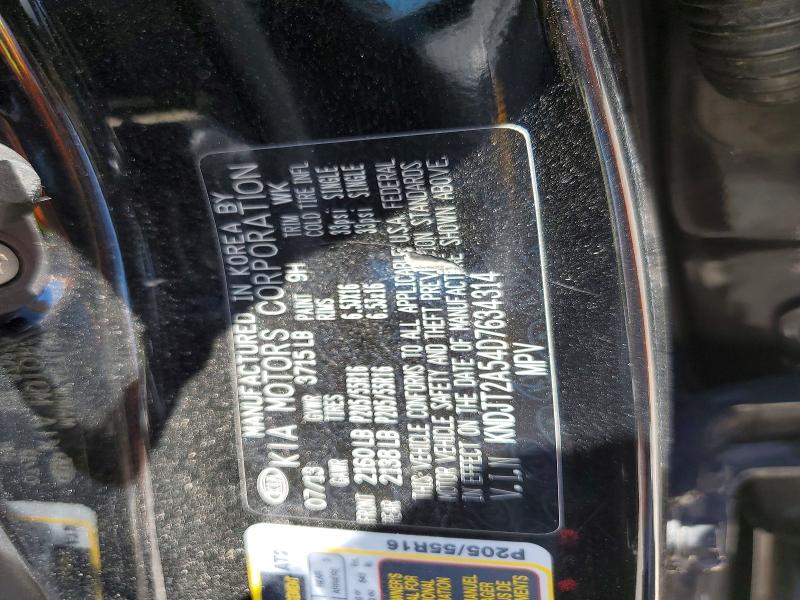 Aukcja sprzedaży 2013 Kia Soul, vin: KNDJT2A54D7634314, numer aukcji: 60087326