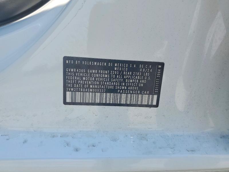 Продаж на аукціоні авто 2025 Volkswagen Jetta, vin: 3VW2T7BU4SM009337, номер лоту: 63035686