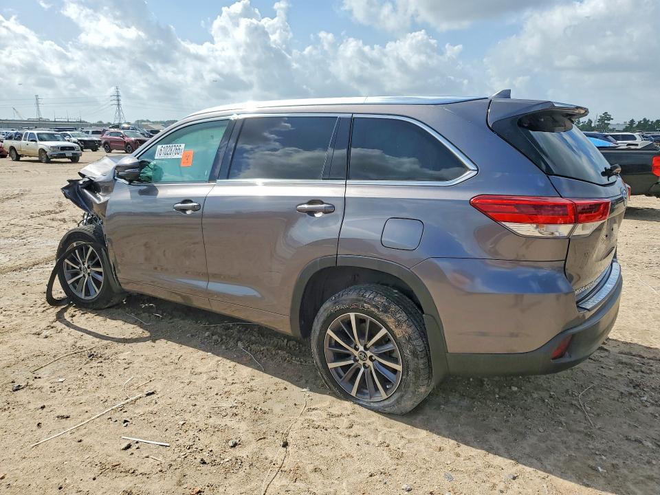 Продажа на аукционе авто 2018 Toyota Highlander, vin: 5TDJZRFHXJS525691, номер лота: 61028766