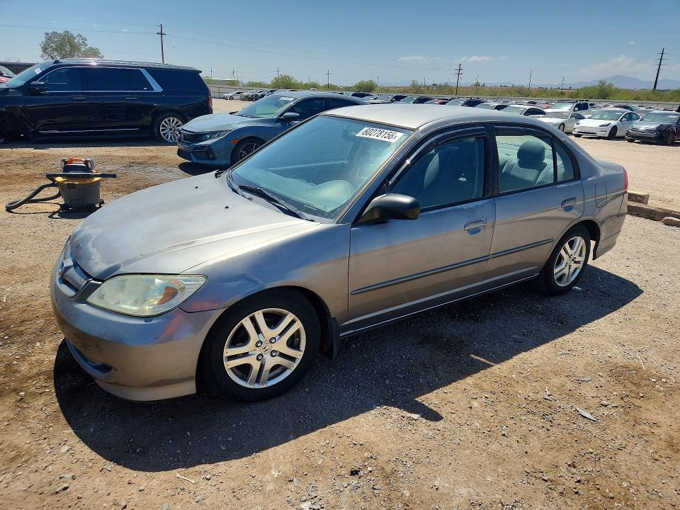 Продажа на аукционе авто 2004 Honda Civic, vin: 2HGES16554H582236, номер лота: 60278156