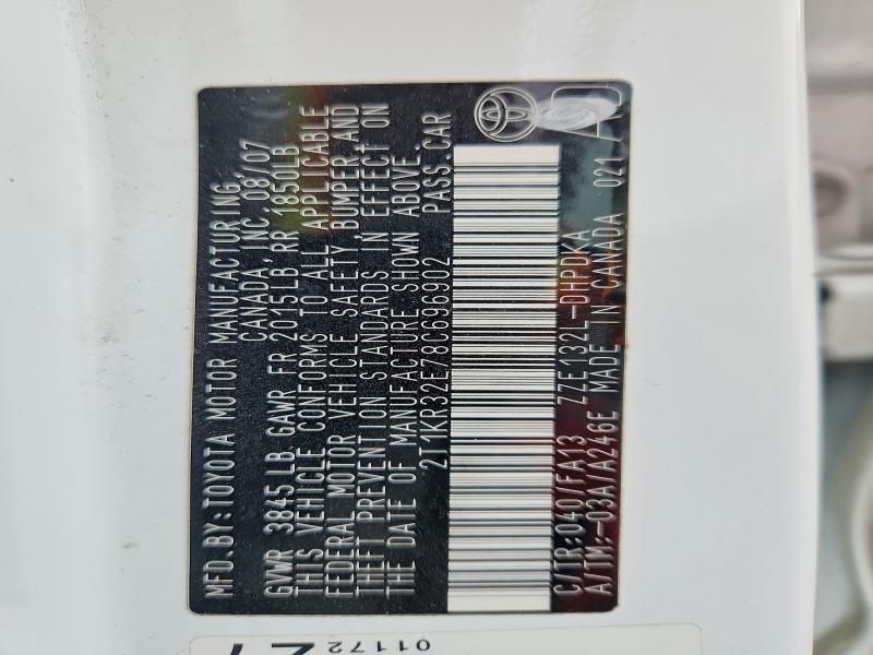 Aukcja sprzedaży 2008 Toyota Corolla Matrix, vin: 2T1KR32E78C696902, numer aukcji: 60788256