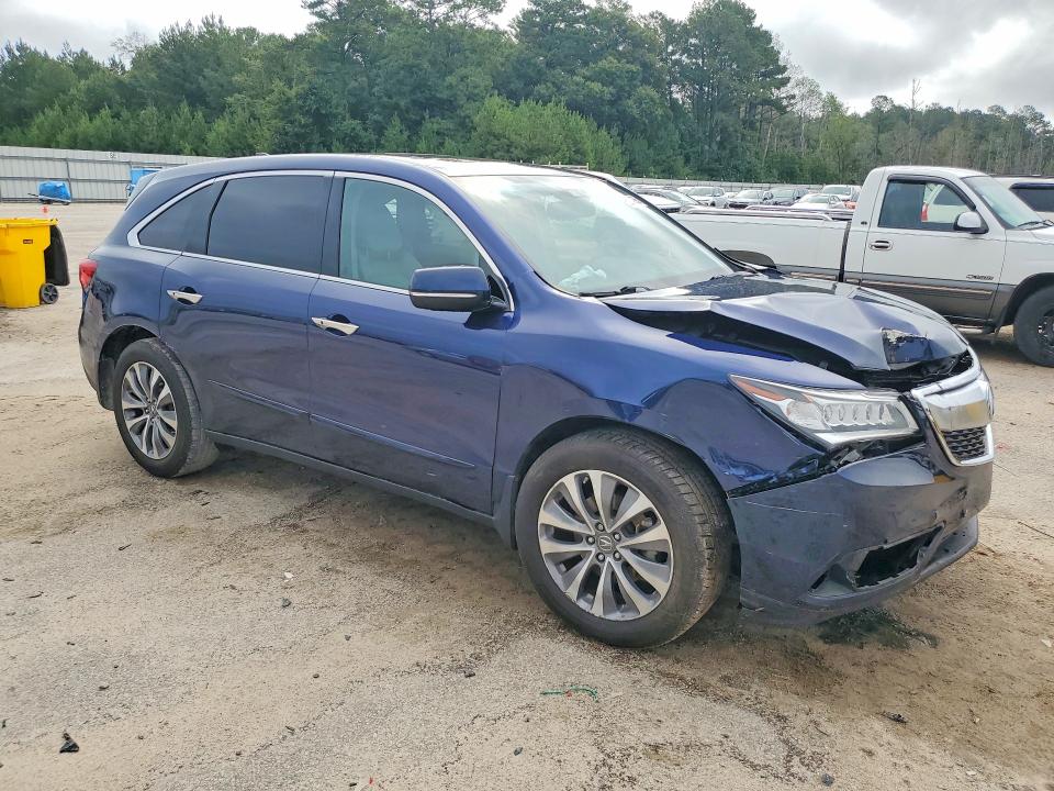 60394366 :رقم المزاد ، 5FRYD3H43EB002073 vin ، 2014 Acura Mdx مزاد بيع