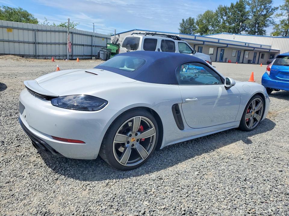 60000796 :رقم المزاد ، WP0CD2A88SK231205 vin ، 2025 Porsche Boxster مزاد بيع