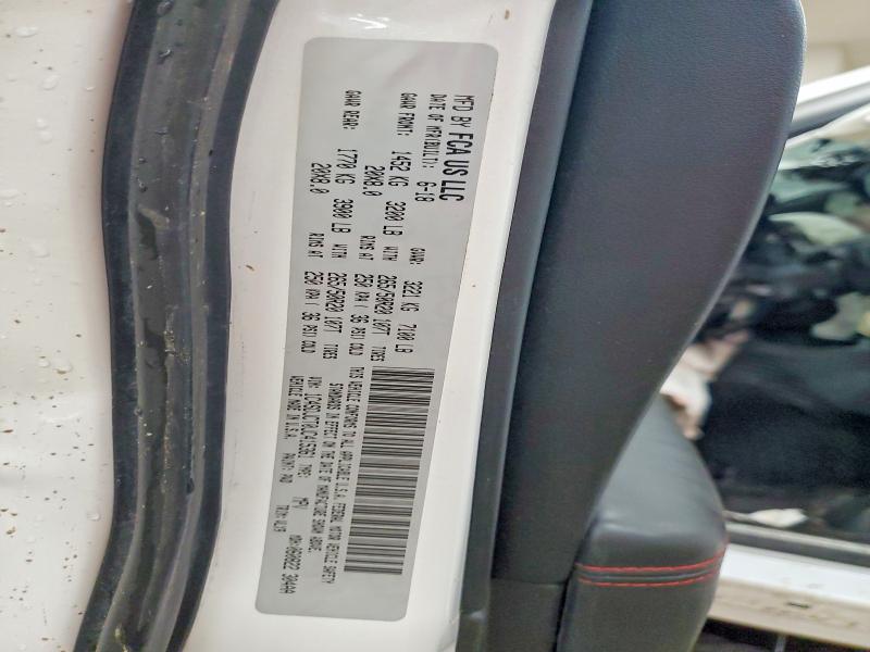 61793606 :رقم المزاد ، 1C4SDJCT0JC415361 vin ، 2018 Dodge Durango مزاد بيع
