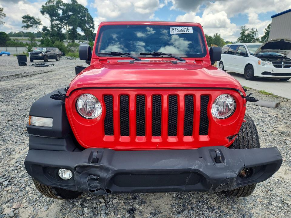 Продажа на аукционе авто 2022 Jeep Wrangler, vin: 1C4HJXAG7NW235035, номер лота: 61308316
