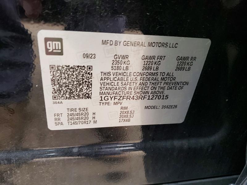 Продажа на аукционе авто 2024 Cadillac Xt4, vin: 1GYFZFR43RF127015, номер лота: 60454766