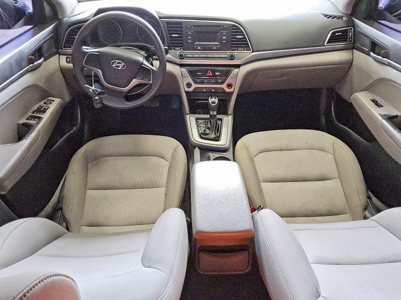2017 Hyundai Elantra მანქანა იყიდება აუქციონზე, vin: KMHD74LF0HU160187, აუქციონის ნომერი: 59373486