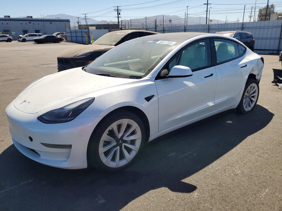Aukcja sprzedaży 2023 Tesla Model 3, vin: 5YJ3E1EA5PF503170, numer aukcji: 60417056