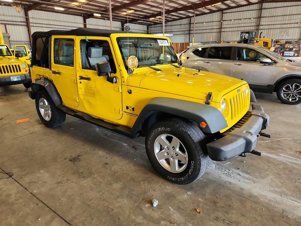 Продажа на аукционе авто 2008 Jeep Wrangler Unlimited, vin: 1J4GA39178L557873, номер лота: 59249516