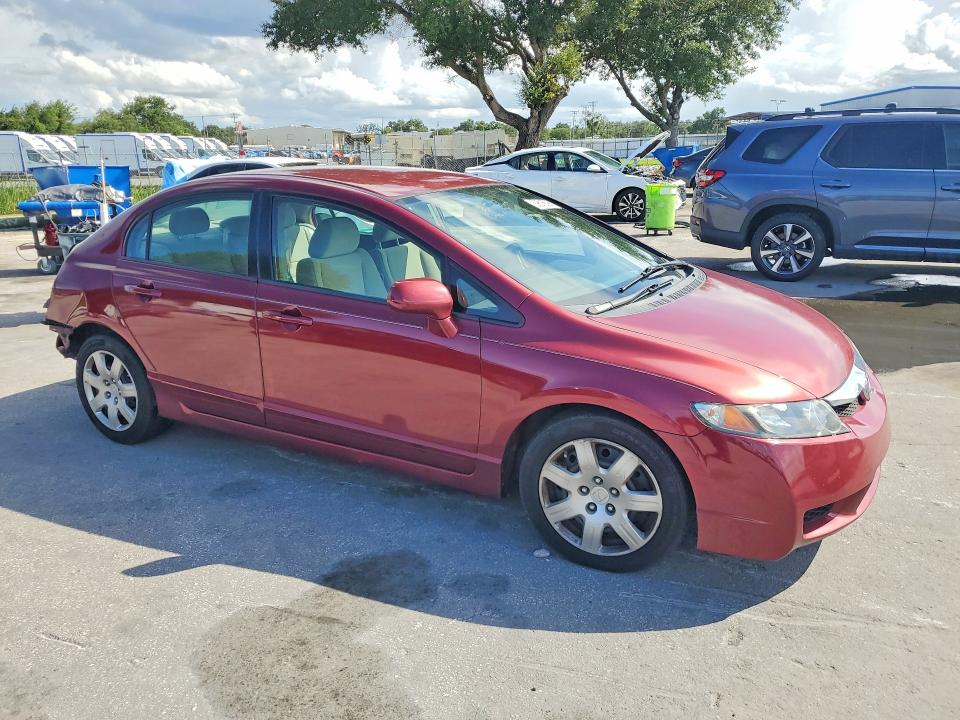 59615896 :رقم المزاد ، 2HGFA1F58AH543692 vin ، 2010 Honda Civic مزاد بيع