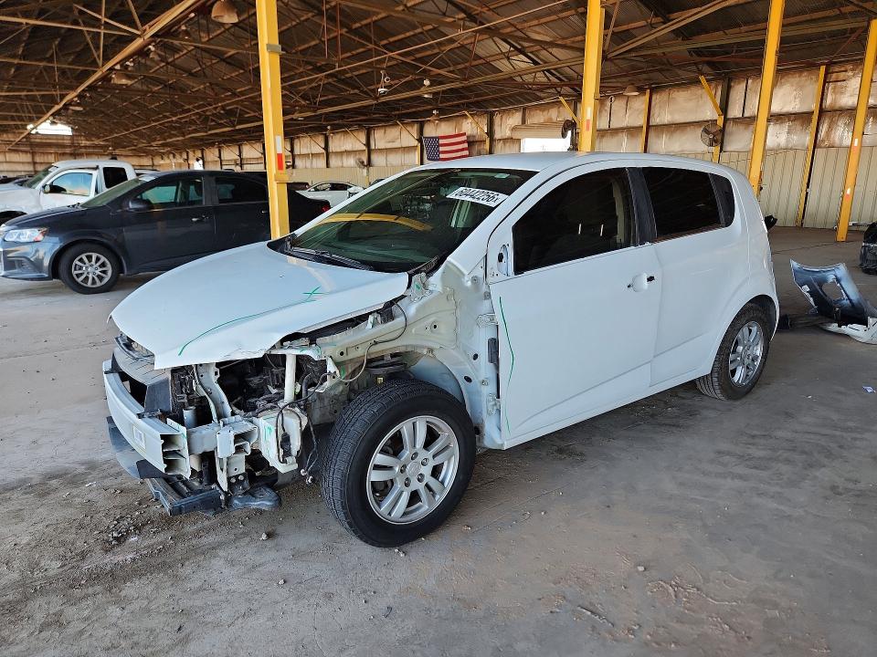 2016 Chevrolet Sonic მანქანა იყიდება აუქციონზე, vin: 1G1JC6SH7G4156355, აუქციონის ნომერი: 60442256