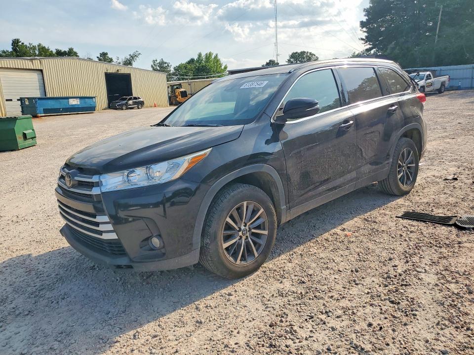 Продаж на аукціоні авто 2019 Toyota Highlander, vin: 5TDKZRFHXKS355449, номер лоту: 61387546