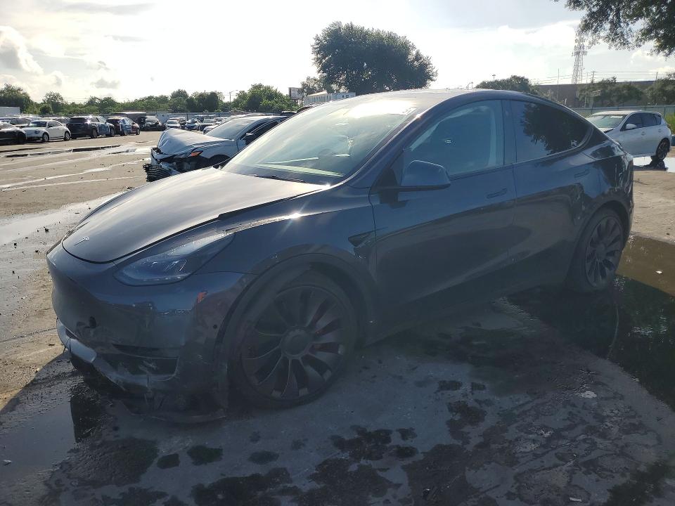 Продаж на аукціоні авто 2021 Tesla Model Y, vin: 5YJYGDEF1MF194757, номер лоту: 62202916