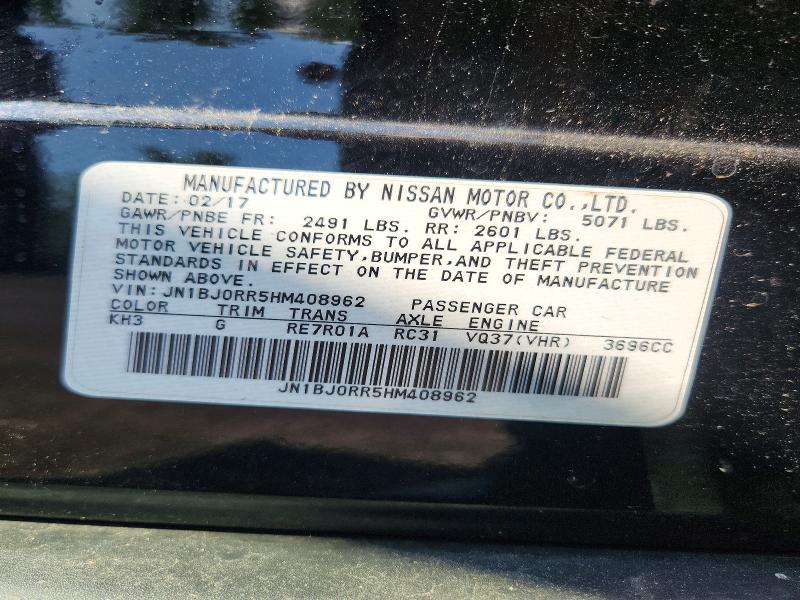 Aukcja sprzedaży 2017 Infiniti Qx50, vin: JN1BJ0RR5HM408962, numer aukcji: 62417856