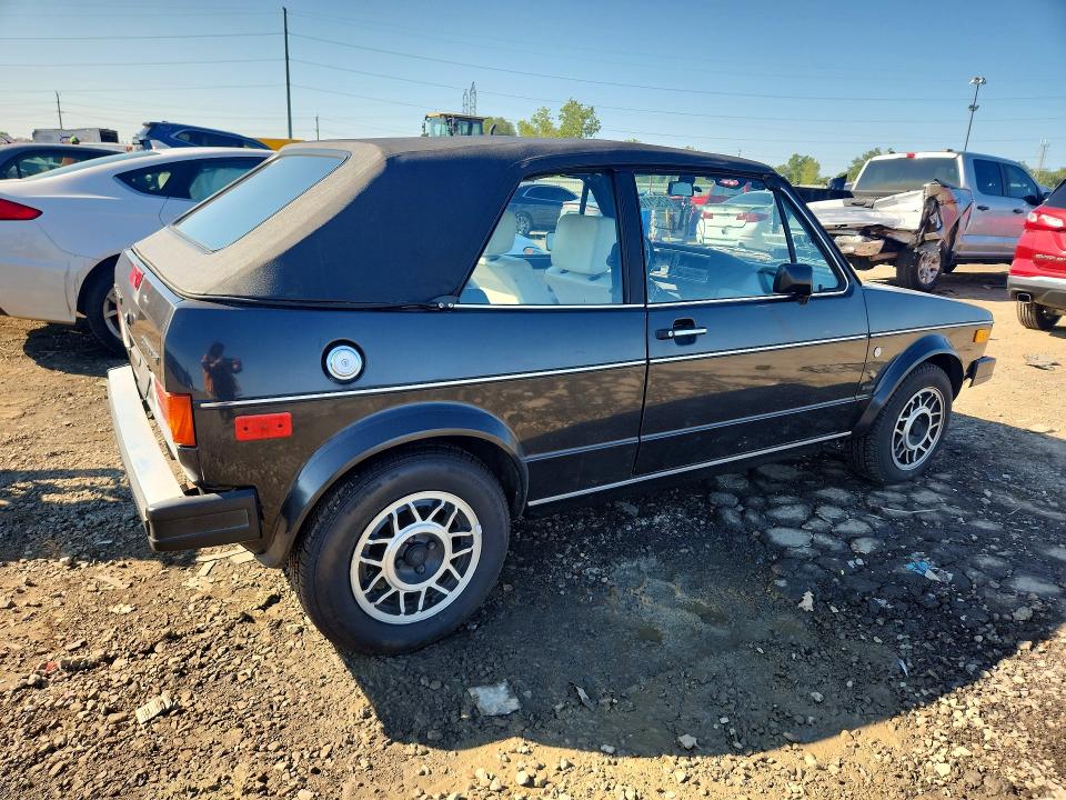 62921186 :رقم المزاد ، WVWCA0151HK036218 vin ، 1987 Volkswagen Cabriolet مزاد بيع