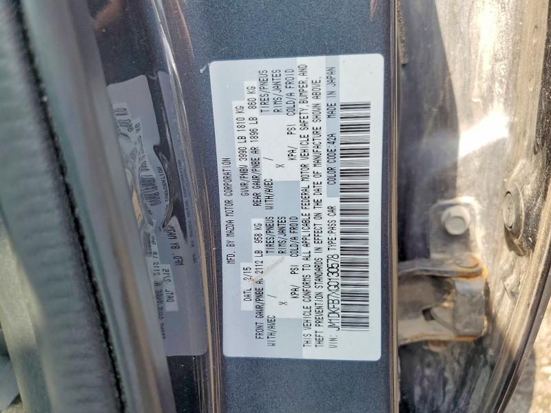 61687356 :رقم المزاد ، JM1DKFB7XG0130578 vin ، 2016 Mazda Cx-3 مزاد بيع