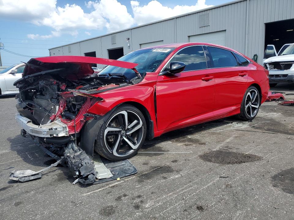 Auction sale of the 2021 Honda Accord, vin: 1HGCV1F40MA027294, lot number: 62313856