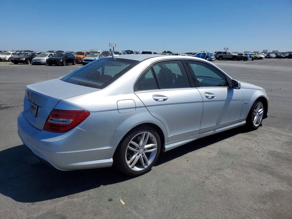 Aukcja sprzedaży 2012 Mercedes-benz C, vin: WDDGF4HB9CR206062, numer aukcji: 59118106