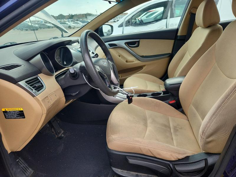 60721316 :رقم المزاد ، 5NPDH4AE4DH263676 vin ، 2013 Hyundai Elantra مزاد بيع