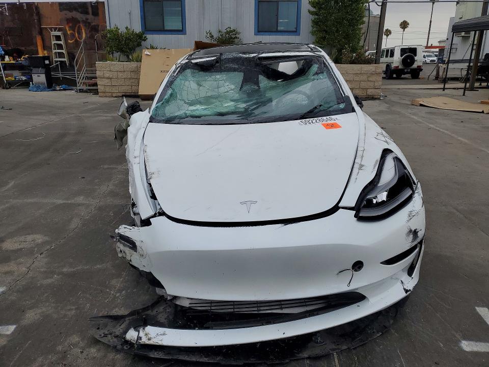 2023 Tesla Model 3 მანქანა იყიდება აუქციონზე, vin: 5YJ3E1EB3PF477290, აუქციონის ნომერი: 59228646
