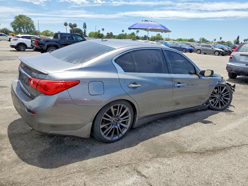 2016 Infiniti Q50 მანქანა იყიდება აუქციონზე, vin: JN1EV7AR1GM342723, აუქციონის ნომერი: 61341016