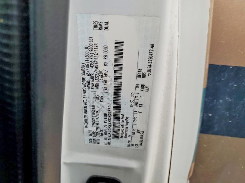 Aukcja sprzedaży 2011 Ford Econoline, vin: 1FDXE4FS2BDB22379, numer aukcji: 63853886