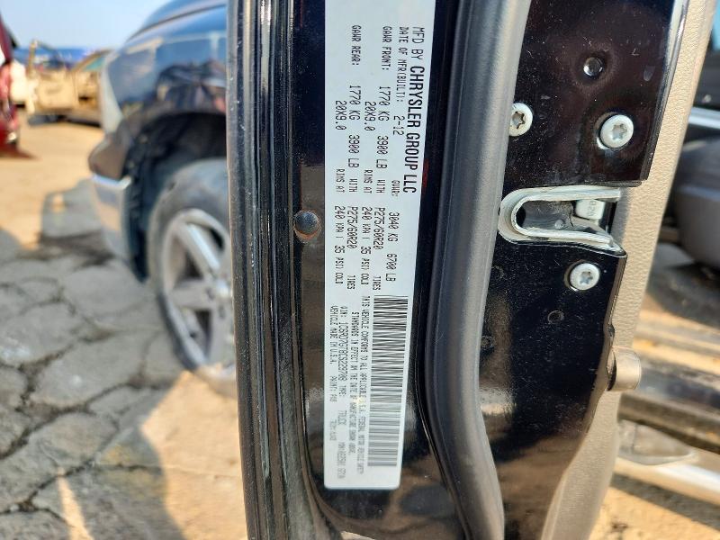 Aukcja sprzedaży 2012 Dodge Ram 1500, vin: 1C6RD7GT8CS229708, numer aukcji: 61122456