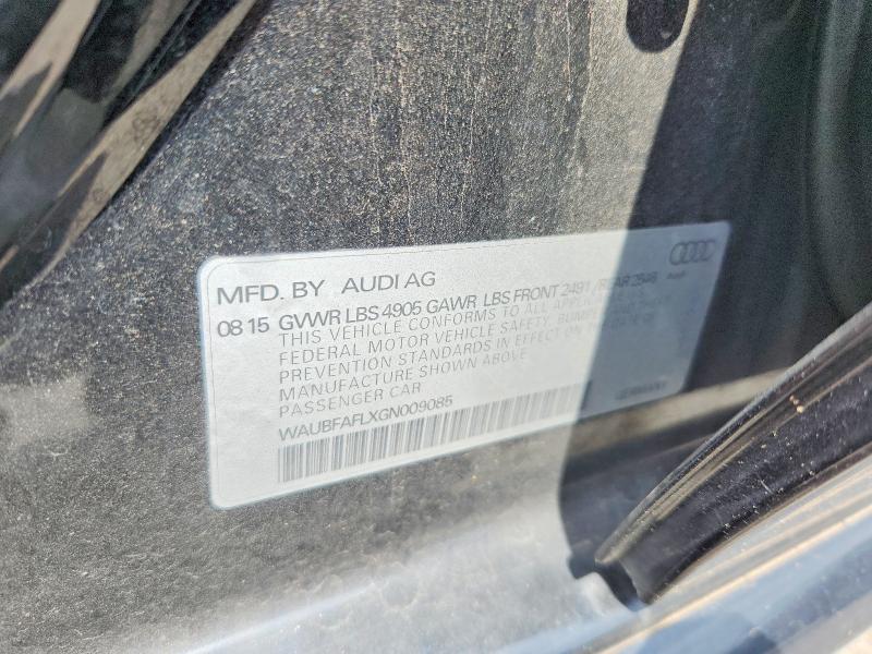 Aukcja sprzedaży 2016 Audi A4, vin: WAUBFAFLXGN009085, numer aukcji: 61288956