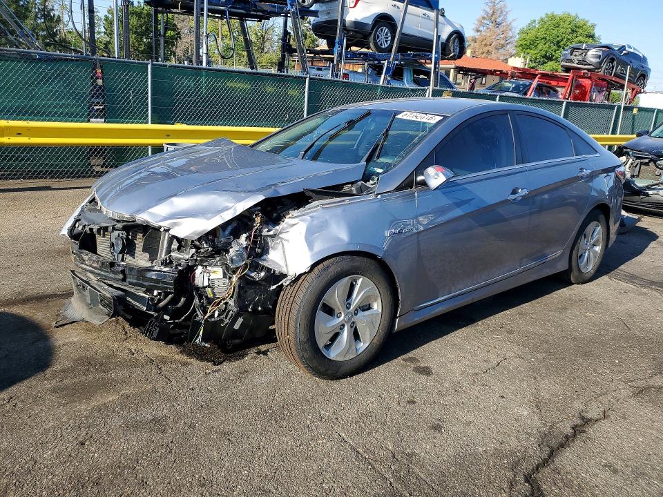 64166176 :رقم المزاد ، KMHEC4A48FA133934 vin ، 2015 Hyundai Sonata Hybrid مزاد بيع