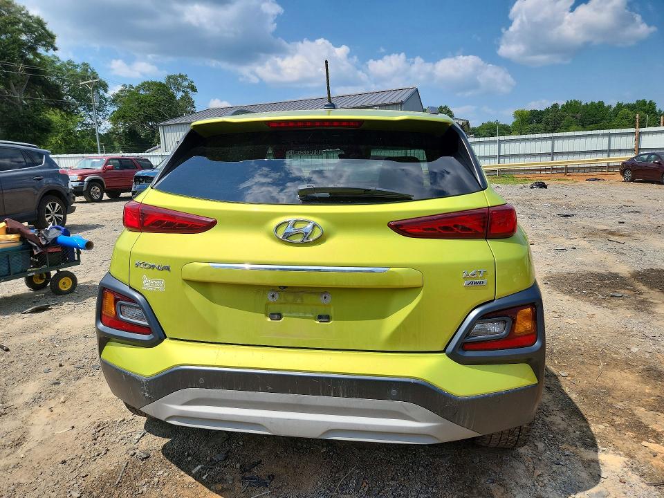 2018 Hyundai Kona მანქანა იყიდება აუქციონზე, vin: KM8K5CA57JU069294, აუქციონის ნომერი: 61982596