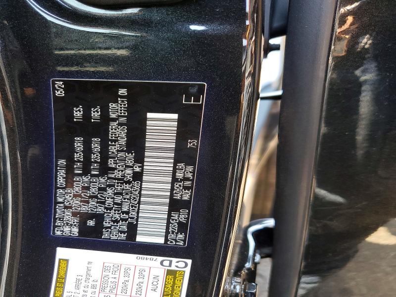 2025 Lexus Nx 350h მანქანა იყიდება აუქციონზე, vin: JTJGKCEZ4S2043665, აუქციონის ნომერი: 59227436
