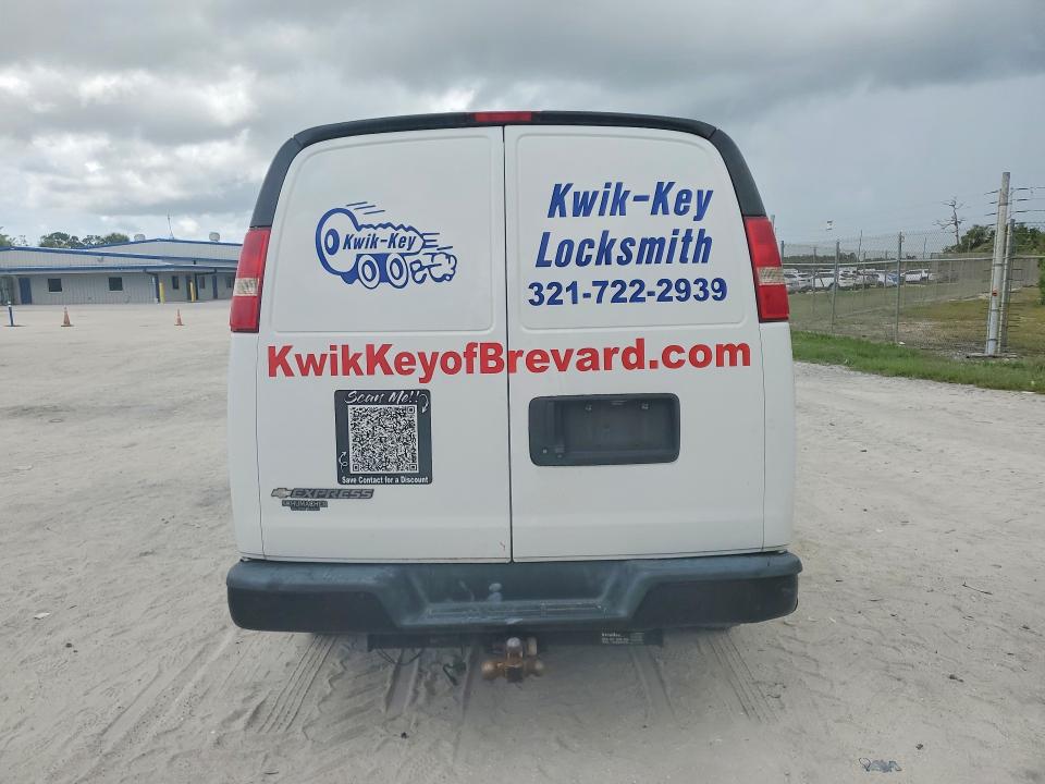 Aukcja sprzedaży 2019 Chevrolet Express 2500, vin: 1GCWGAFG2K1260025, numer aukcji: 59653196