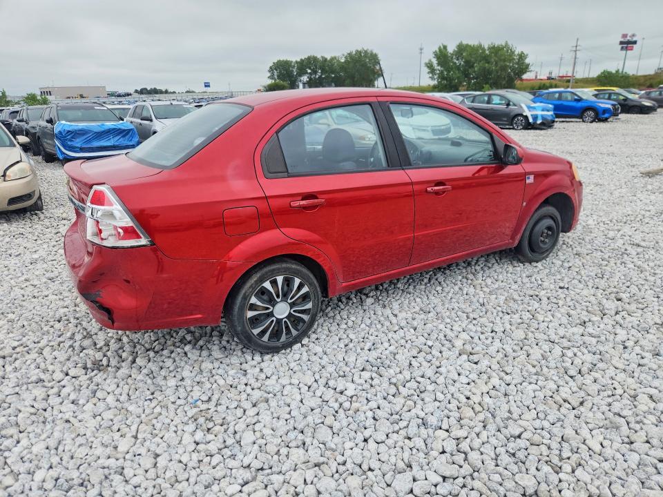 85962865 :رقم المزاد ، KL1TD56E09B657567 vin ، 2009 Chevrolet Aveo مزاد بيع