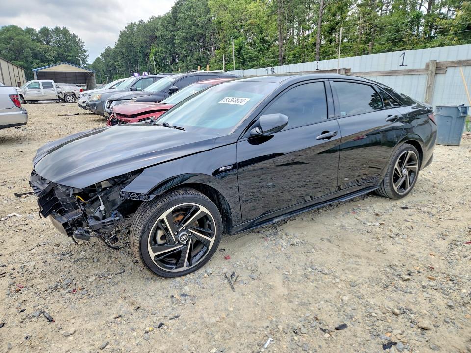 Продажа на аукционе авто 2022 Hyundai Elantra, vin: KMHLR4AF9NU305456, номер лота: 61593036