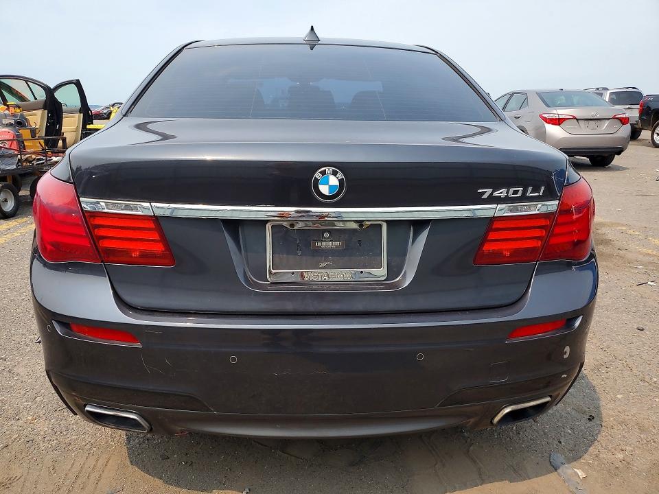 Продаж на аукціоні авто 2013 Bmw 740, vin: WBAYE4C58DD136987, номер лоту: 60711236