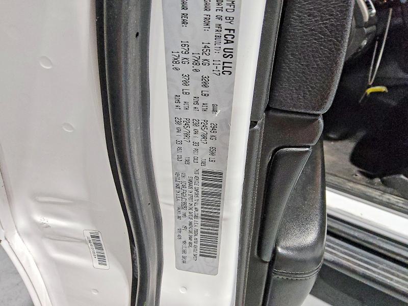 58640066 :رقم المزاد ، 1C4RJFAG0JC189252 vin ، 2018 Jeep Grand Cherokee مزاد بيع
