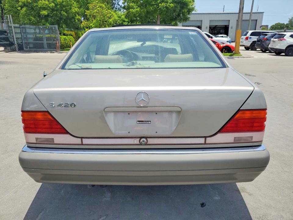 60753836 :رقم المزاد ، WDBGA43E3TA288281 vin ، 1996 Mercedes-benz S مزاد بيع