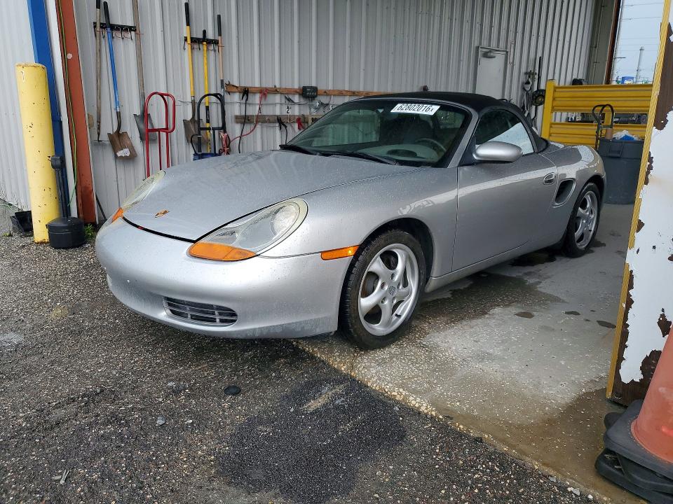 1999 Porsche Boxster მანქანა იყიდება აუქციონზე, vin: WP0CA298XXU629833, აუქციონის ნომერი: 62802016