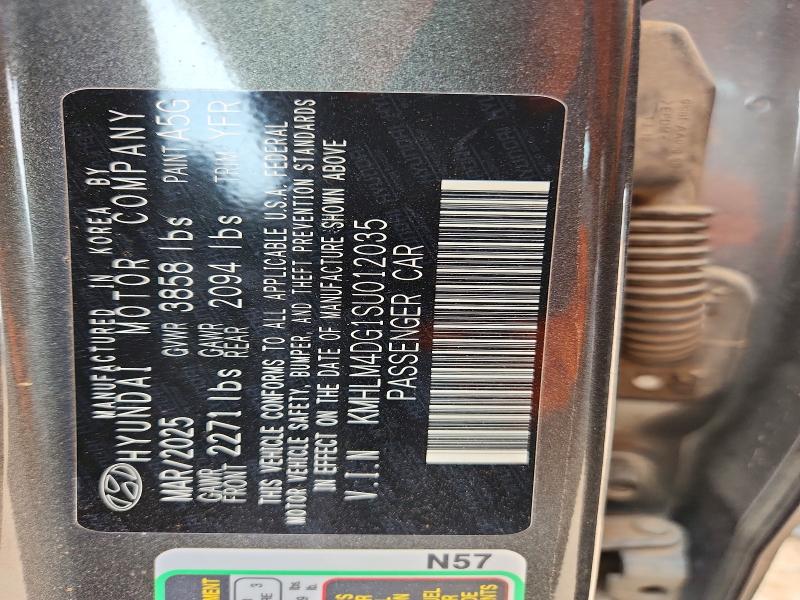 61505226 :رقم المزاد ، KMHLM4DG1SU012035 vin ، 2025 Hyundai Elantra مزاد بيع