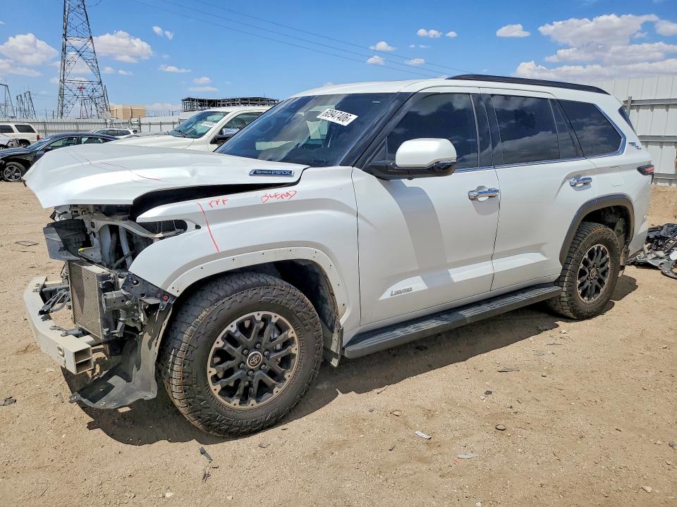 60947406 :رقم المزاد ، 7SVAAABA8PX010229 vin ، 2023 Toyota Sequoia مزاد بيع