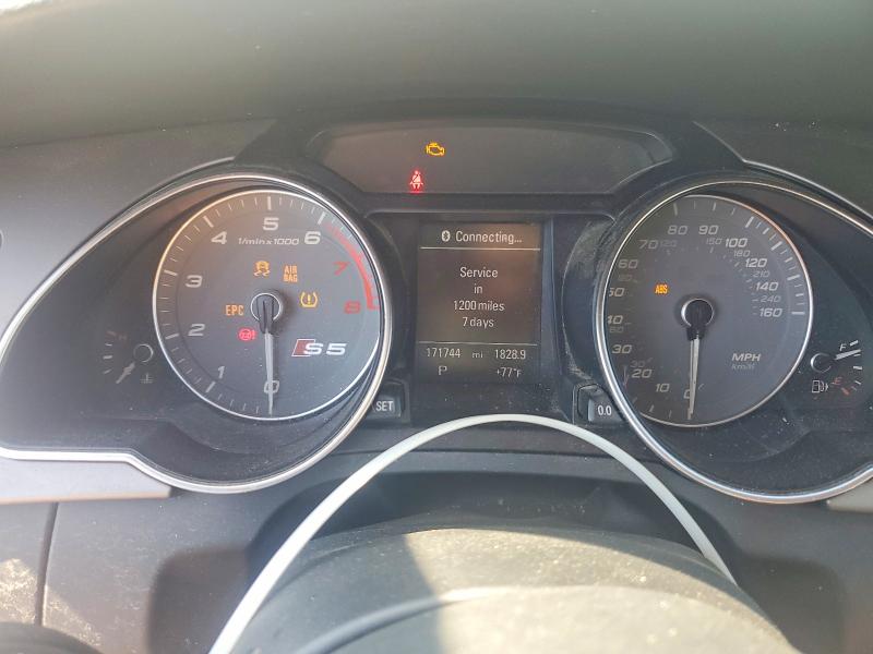 62004346 :رقم المزاد ، WAUCGAFR8DA031496 vin ، 2013 Audi S5 مزاد بيع
