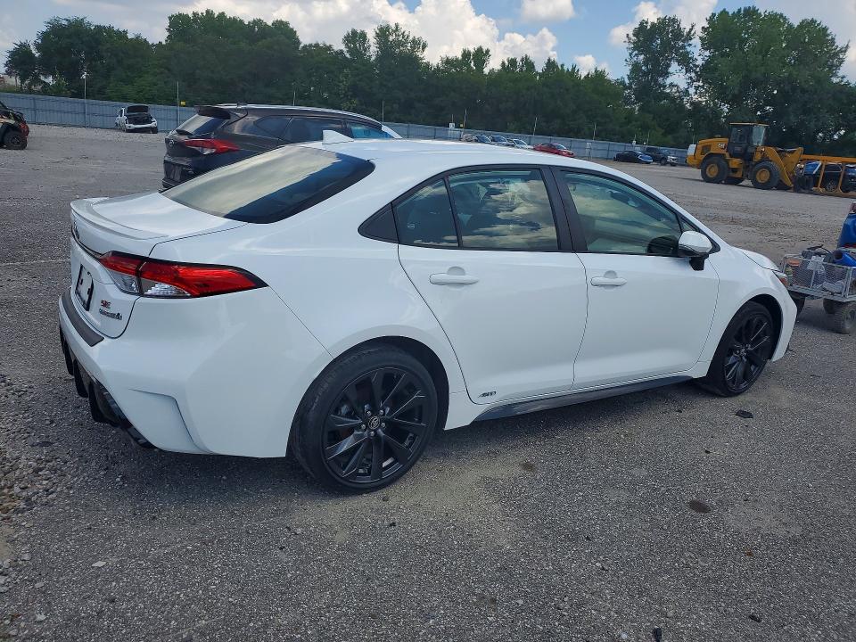 59287416 :رقم المزاد ، JTDBDMHE1PJ000517 vin ، 2023 Toyota Corolla Hybrid مزاد بيع