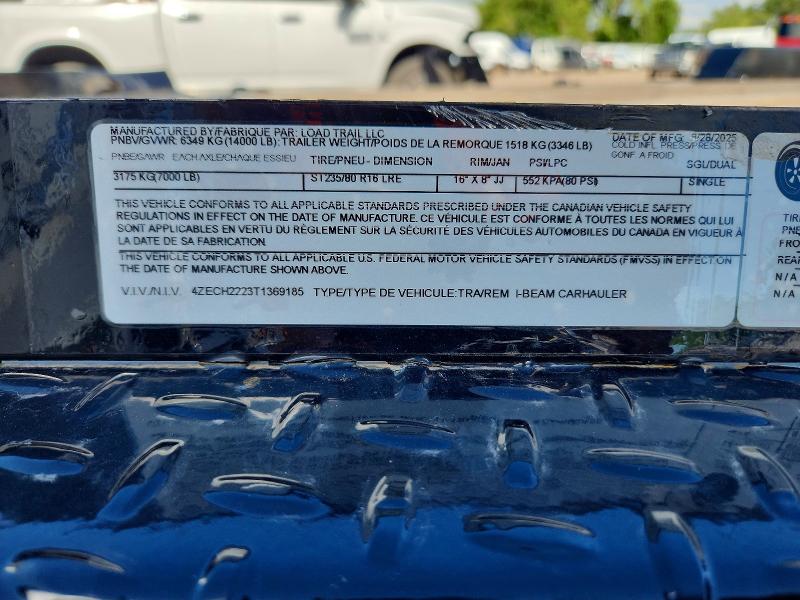 2026 Load Trail Unknown მანქანა იყიდება აუქციონზე, vin: 4ZECH2223T1369185, აუქციონის ნომერი: 58794706