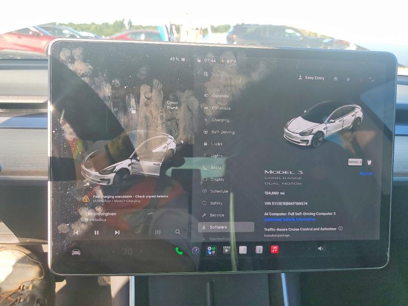 Продаж на аукціоні авто 2019 Tesla Model 3, vin: 5YJ3E1EB6KF199574, номер лоту: 62846586