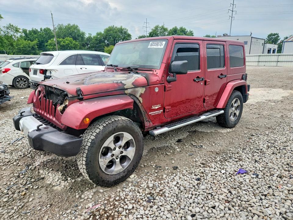 60559076 :رقم المزاد ، 1C4BJWEG8CL202019 vin ، 2012 Jeep Wrangler Unlimited مزاد بيع