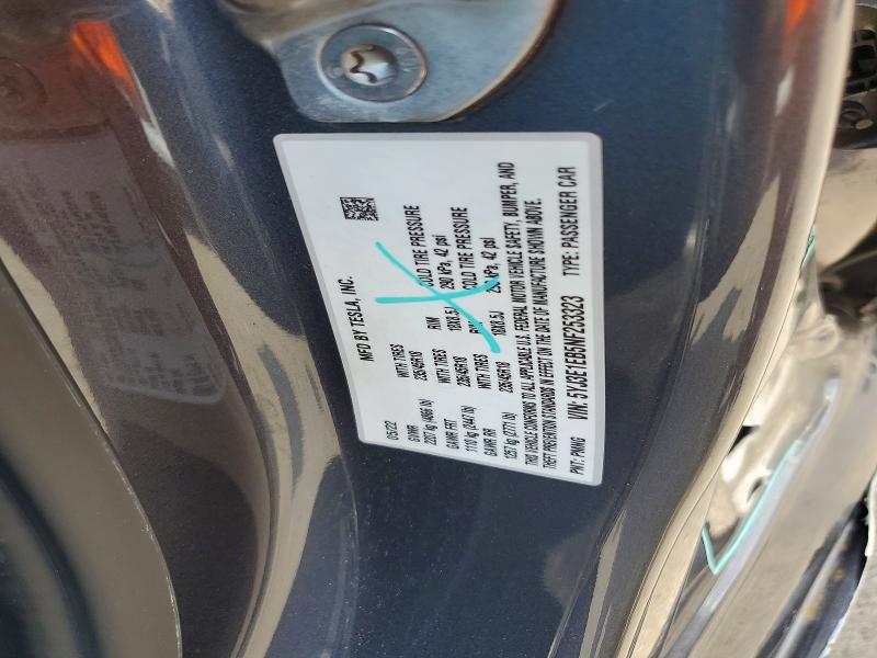 61192216 :رقم المزاد ، 5YJ3E1EB5NF253323 vin ، 2022 Tesla Model 3 مزاد بيع